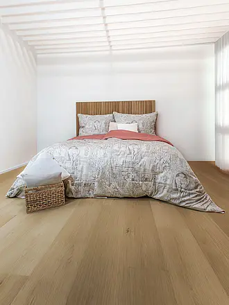 FLEURESSE | Satin Bettwäsche 70x90cm/140x200cm BED ART Indigo | rosa